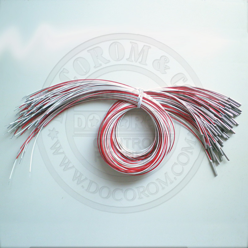 新能源温度传感器 充电枪热电阻温度传感器 PT1000热电阻 铂电X20