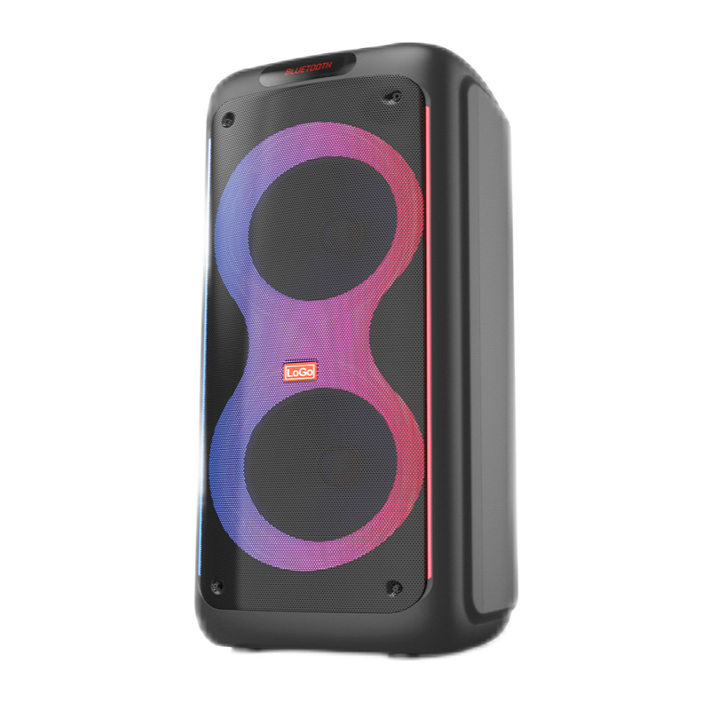 10+10 dyuymli bas 160W katta kvadrati Bluetooth muzika