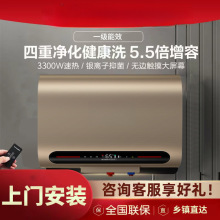电热水器电家用卫生间洗澡淋浴储水式50L60/80升小型智能速热