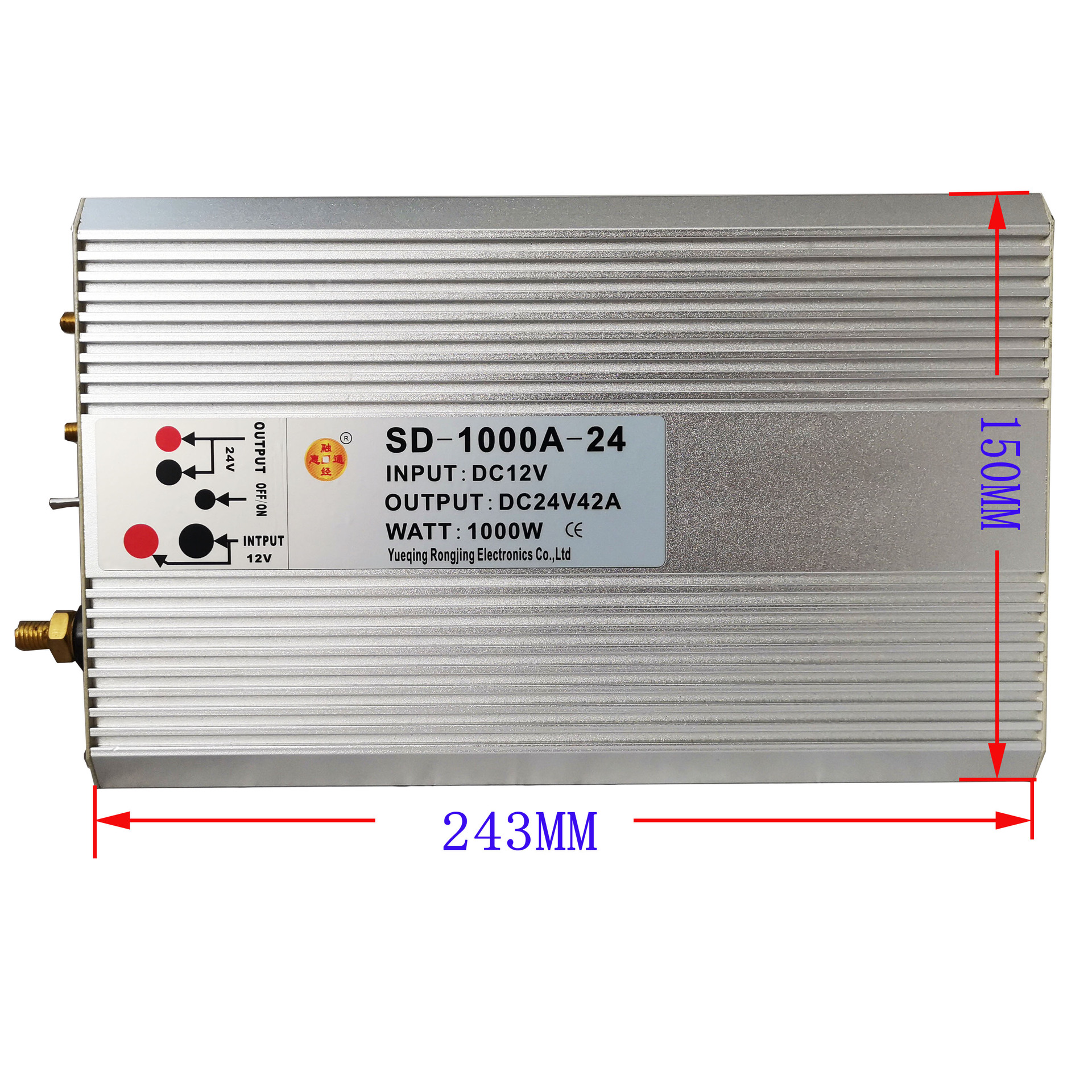 SD-1000C-12 隔离型DC48V转DC12V83A1000W DC-DC变换器