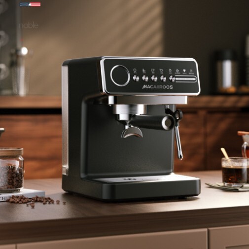 Makaro Mc-Kf18P Italian Coffee Machine Fully Automatic Home Freshly Ground Espresso Grinder All-In-One Machine Membership Gift Makaro Mc-Kf18P Italian Coffee Machine Fully Automatic Home Freshly Ground Espresso Grinder All-In-One Machine Membership Gift