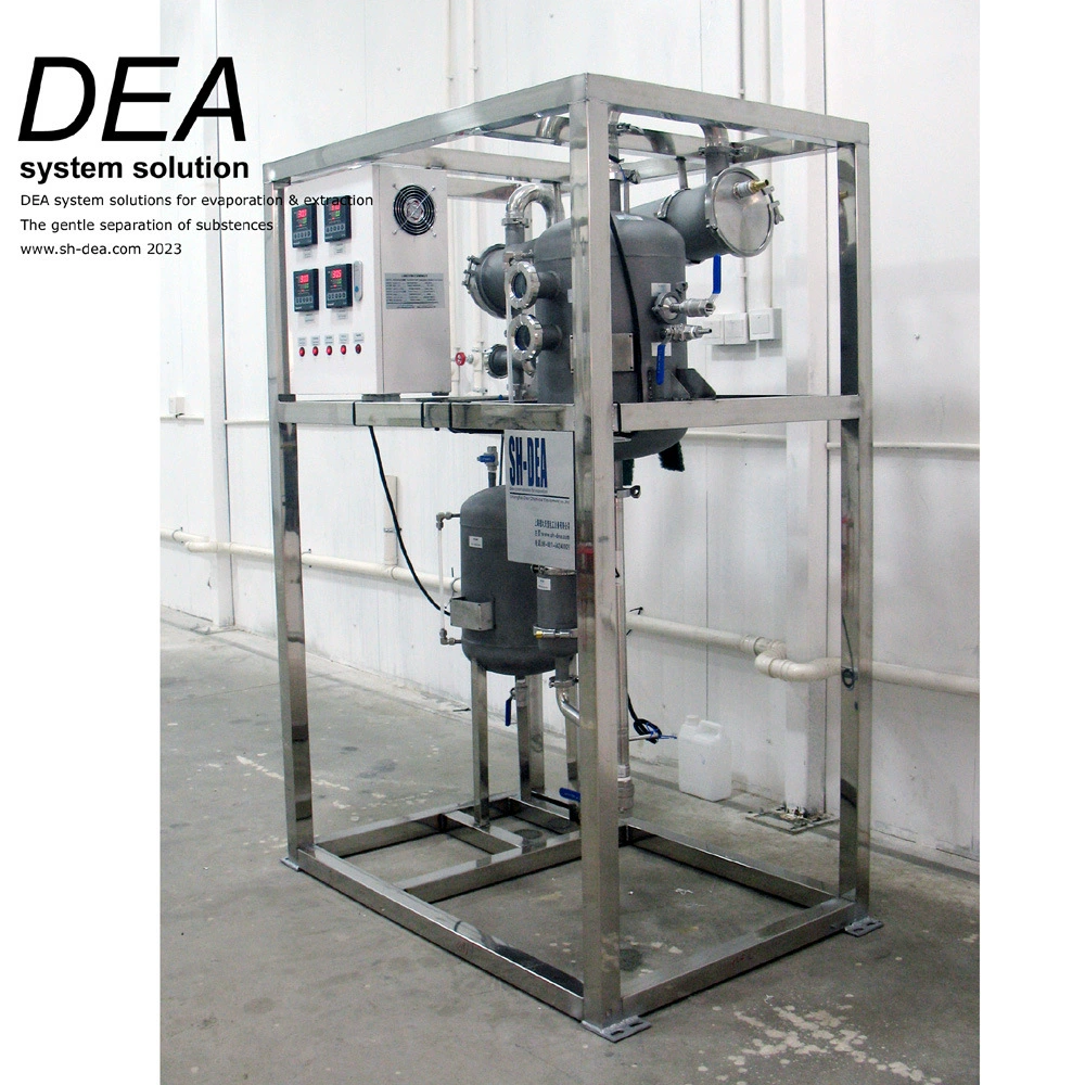 Устройство испарения внешней циркуляции DEA-W-10 имеет większą емкость обработки и можно адаптировать в соответствии с производствами разных весов.