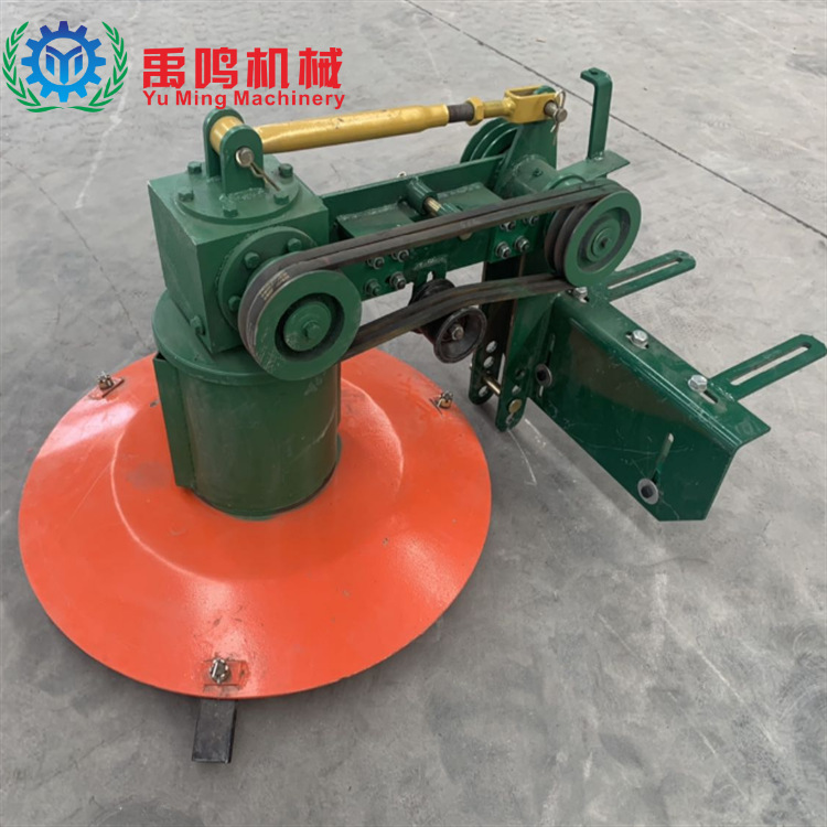 供应前置单杠拖拉机带牧草收割机 果园割草机 1.4米双盘割草机