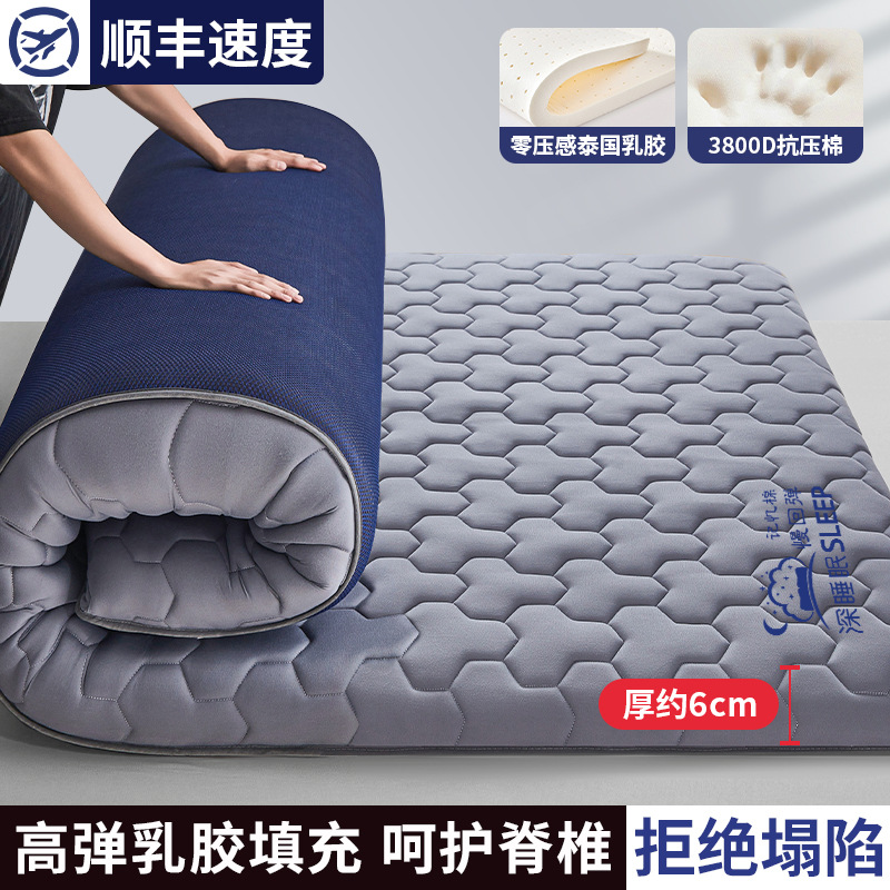 Colchón de látex cojín dormitorio cojín dormitorio dormitorio cojín de tatami individual alquiler cojín de alquiler