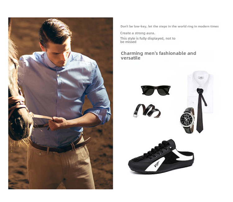 Mocassins homme chaussures décontractées plates souples conduite_voghion.com