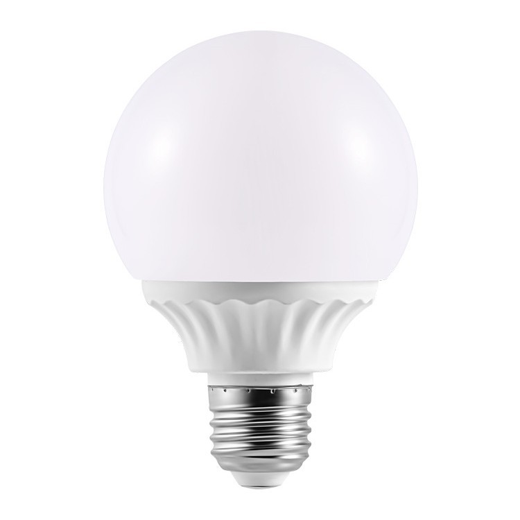 LED estriado bola de dragón e27 tornillo lámpara de ahorro de energía doméstica corriente constante ultra brillante luz blanca redonda lámpara espejo luz frontal
