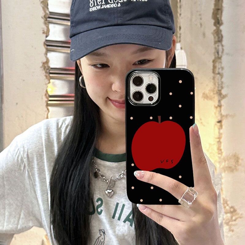 Ins Polka Dot Pattern Is Suitable for Apple 17/16Promax Phone Cases, New Iphone14/11/12/13 Soft 7Pl