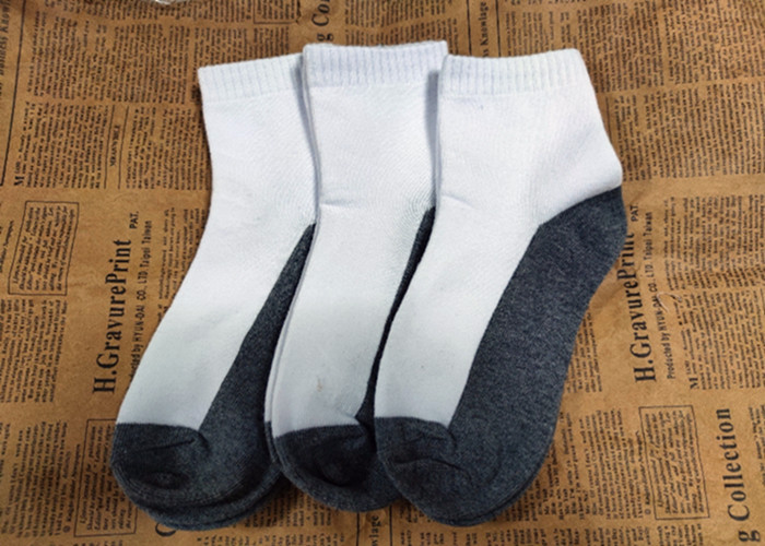 Lycra Gray Bottom Rubber Socks