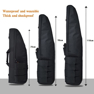 2024 Spot Factory Direct Sales Military Fan Cs Gun Bag Anti-Seismic and Anti-Fall Sponge Bag Outdoor Fishing Rod Bag Can Be Shipped in One Piece