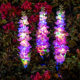 Cross border solar violet lamp outdoor waterproof LED hyacinth floor lamp courtyard landscape decorative garden lamp