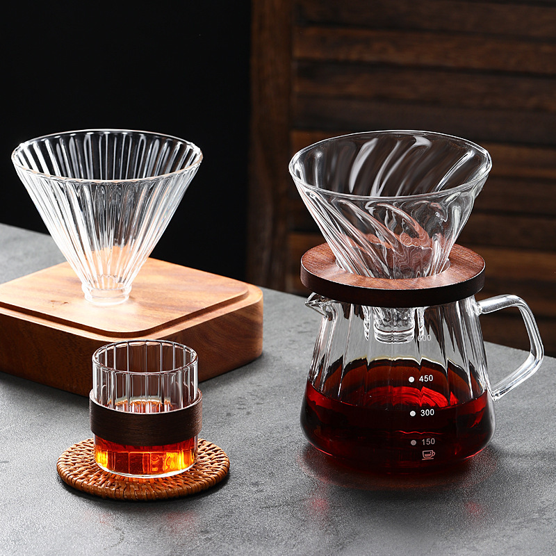 Heat Resistant Borosilicate Glass Coffee Sharing Pot Coffee Filter Hand Pot Drip Pot Household Hand Pot Coffee Pot Heat Resistant Borosilicate Glass Coffee Sharing Pot Coffee Filter Hand Pot Drip Pot Household Hand Pot Coffee Pot