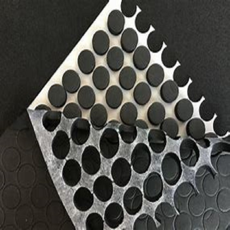 东莞厂家生产eva脚垫  黑色圆形eva自粘脚垫 减震泡棉垫