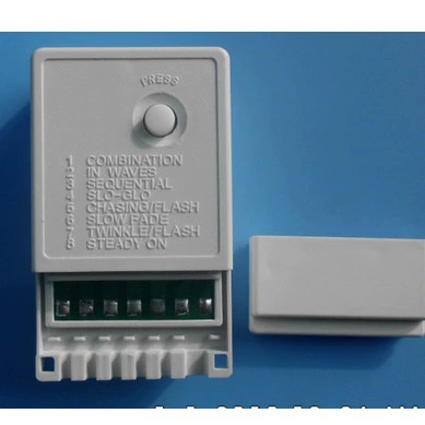 Эксперимент по ручному освещению Четырехходовой 8-функциональный контроллер Lei Ting 220 В переменного тока световая пластина декоративный светильник Светодиодная гирлянда 10