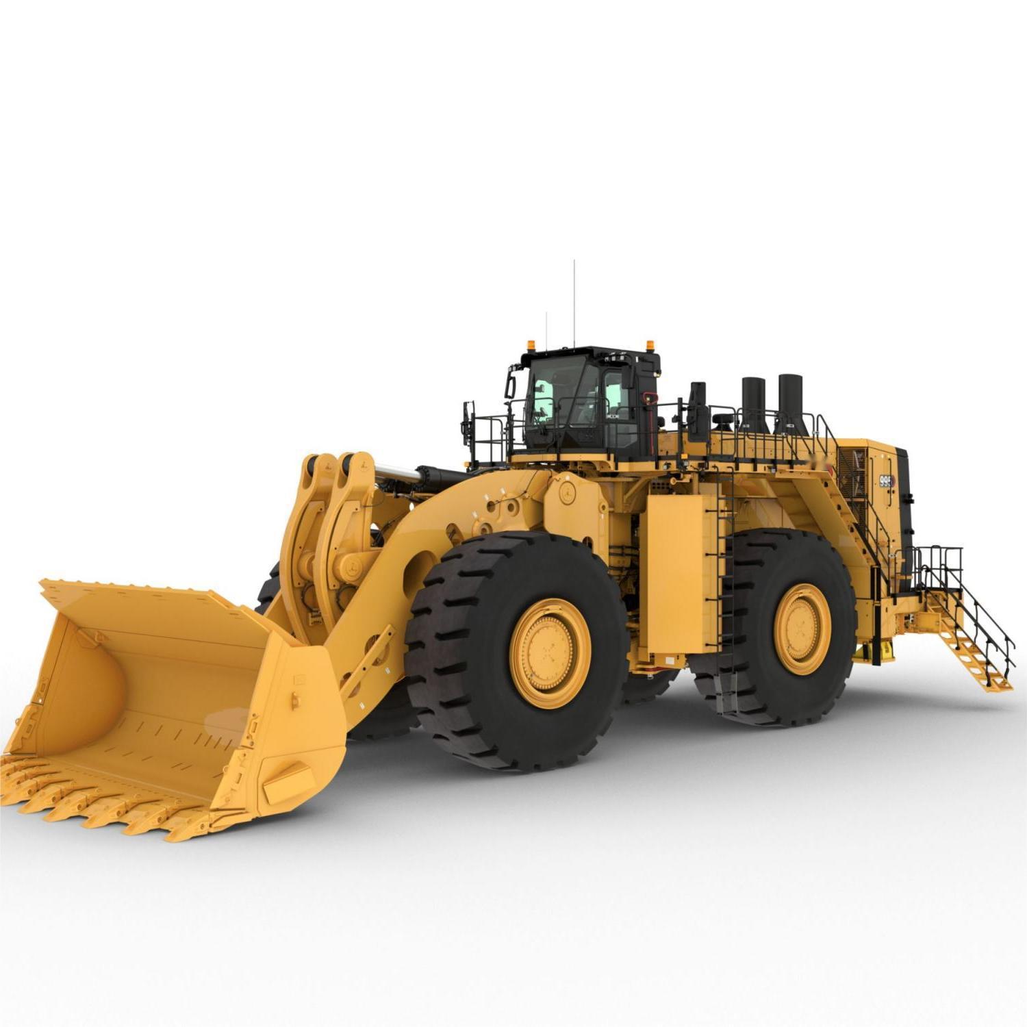 995 246651kg 17.2CBM斗容量大型前轮装载机带高挡风玻璃