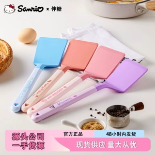 三丽鸥硅胶锅铲正版授权不粘锅用厨房炒菜铲子护锅耐高温锅铲批发