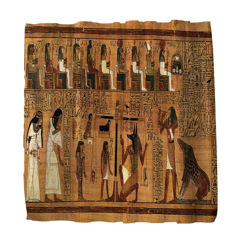 Широкий границы занавеска для душа старинная египетская стильная серия водонепроницаемая занавеска для душа против грибка и против плесени, разделители занавески для ванной комнаты