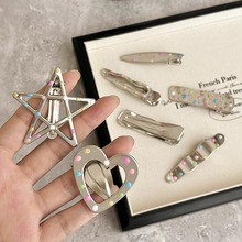 甜美风液态蝴蝶发夹女侧边刘海夹边夹发卡小众设计高级感发饰头饰