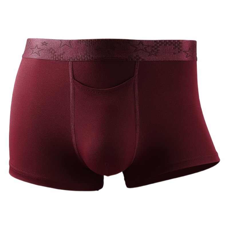 メンズ下着、ガンバレット型セパレートパンツ、メンズボクサーパンツ、メンズ無地四角パンツ、通気性のある若者学生用パンツ