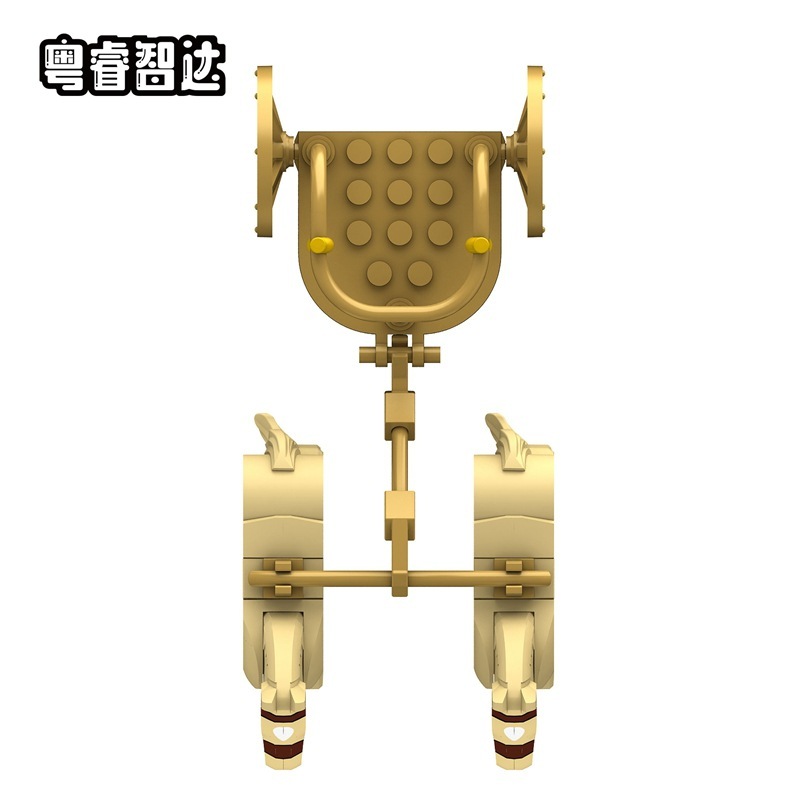 外贸专供N9100粤睿智达古埃及系列马车儿童小颗粒拼装积木玩具袋|undefined
