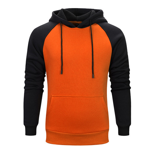 Men's Sweatshirt EU Size Imported New Men's Hooded Sweatshirt Crew Neck Fleece Couple's Sweatshirt Factory Supply WY39