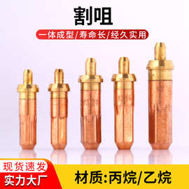 丙烷乙炔割嘴G01-30 100 300型割枪火焰手用切割梅花环形国标割咀
