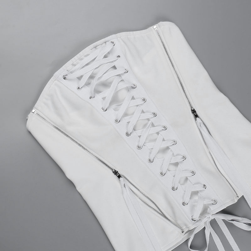 Title 8, Fashion Hottie Seksi Askısız Yelek, vücudu şeki...