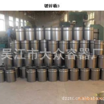 批发20L银白色镀锌钢桶