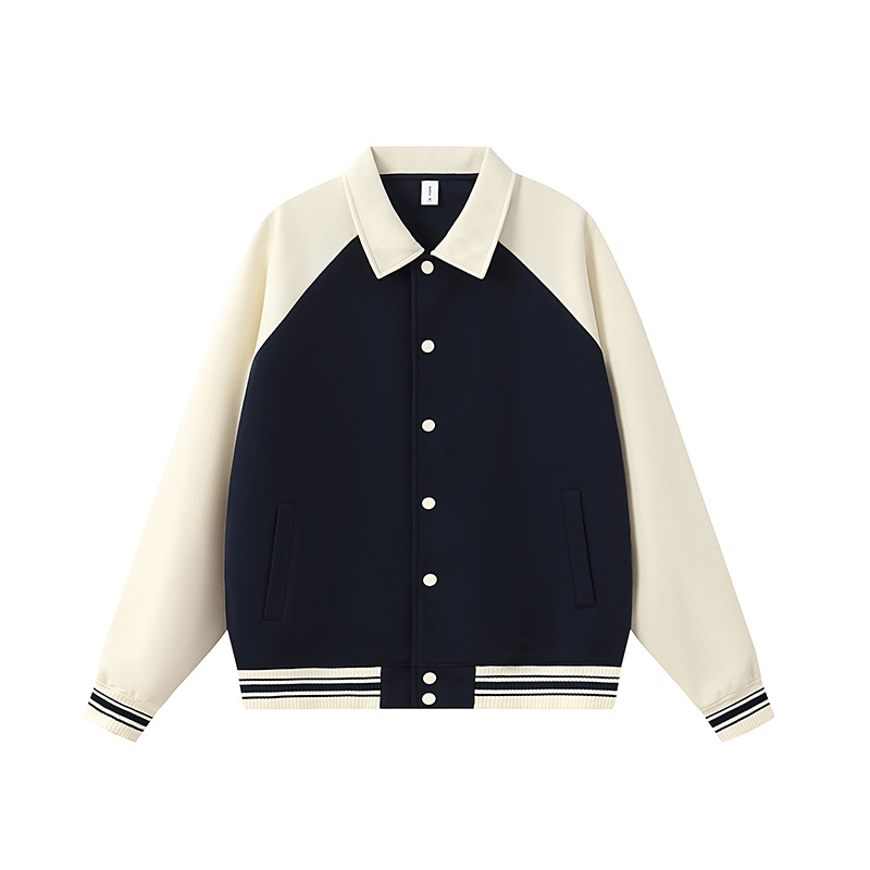 Color cruzado Hoodie americano suelto pesado Cardigan chaqueta personalizada suéter de hombre marca de moda alta sensación