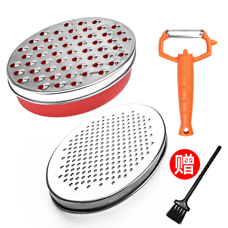 メーカー卸売りキッチンステンレスケース削り器多機能野菜切り器貯蔵ケース付き糸切り器神器|undefined