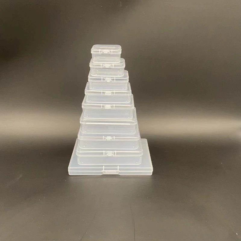 Прозрачная внутренняя пустая маска коробка для хранения пластиковая коробка для инструментов для образцов коробки для отображения деталей упаковки коробка для обработки коробки