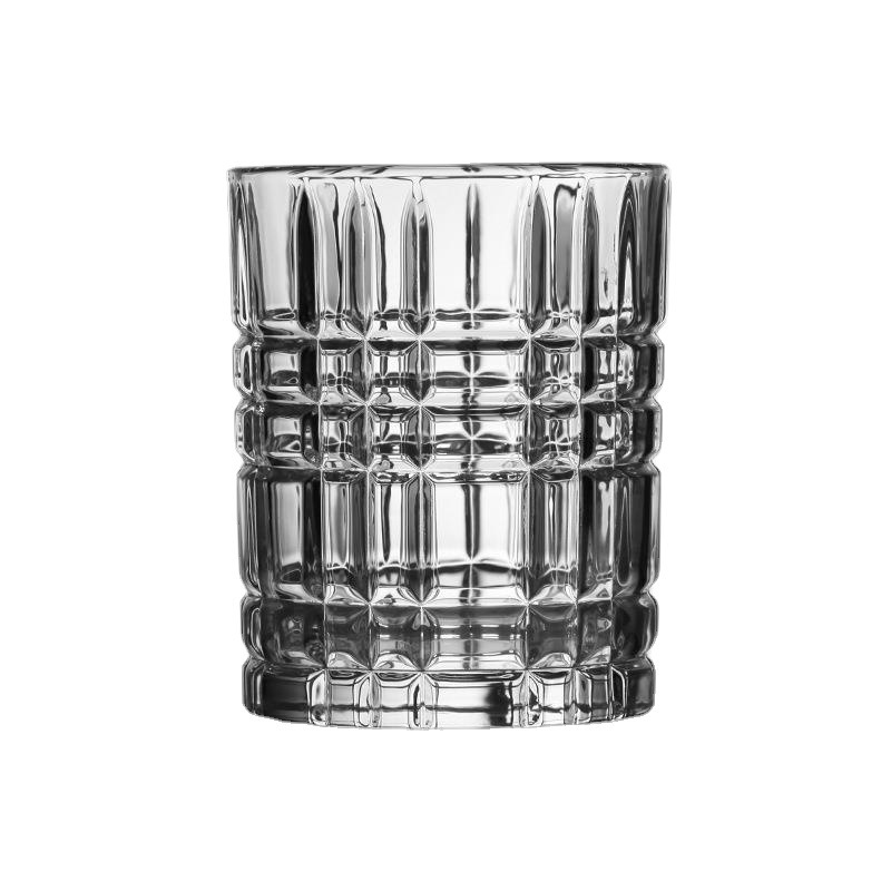 Taza de cerveza de vidrio transparente Lizun Taza de agua de fondo grueso Taza de jugo Restaurante Bar KTV Whisky Taza de vino Taza de vino