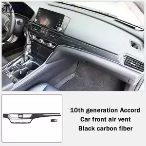 18-22 models, 10th generation Accord interior modification, peach wood grain, 10th Accord dashboard, center console, front air vents