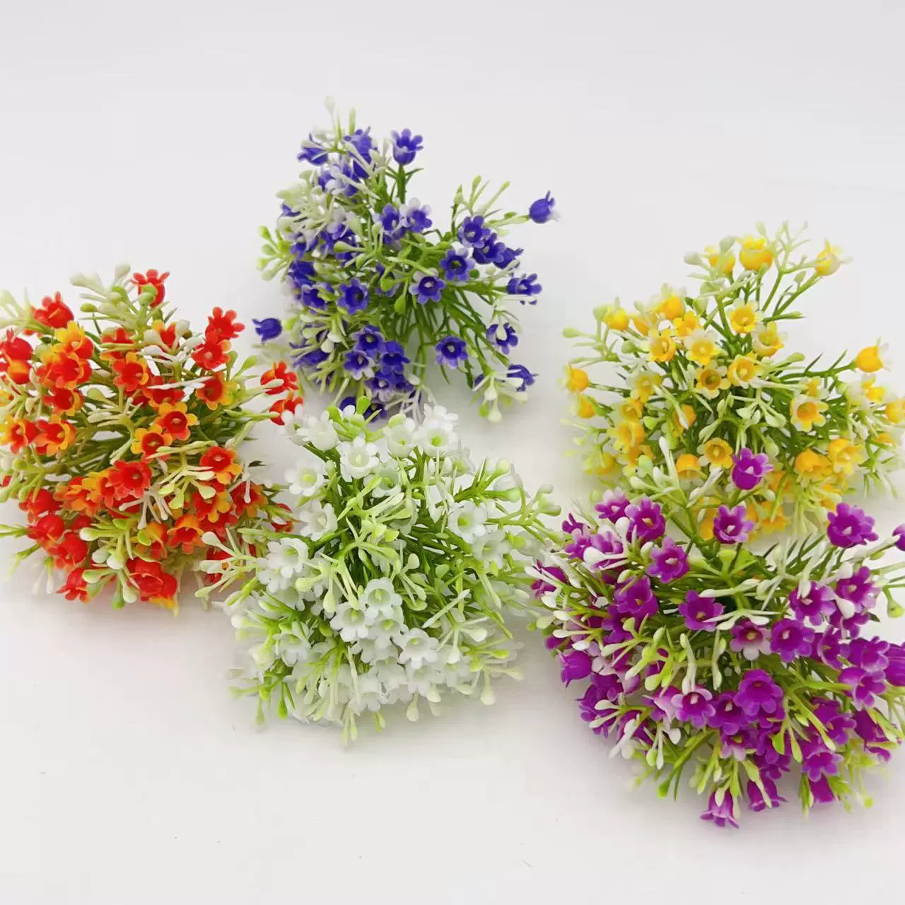 Оптовая продажа: подвесные часы из искусственных цветов гипсофилы, аксессуары для DIY-парфюмерии, свежие цветочные аксессуары, букет из искусственных цветов