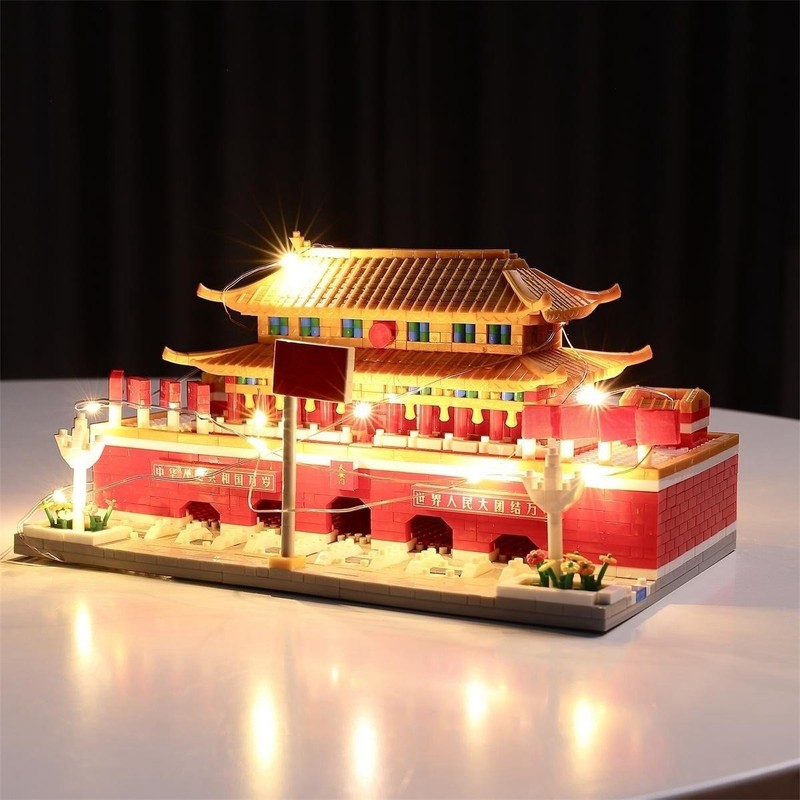 天安门模型手工diy男生日礼物党员伴手礼文创北京旅游纪念品|undefined