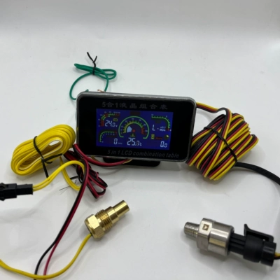 Excavator, forklift, harvester, truck, tachometer
