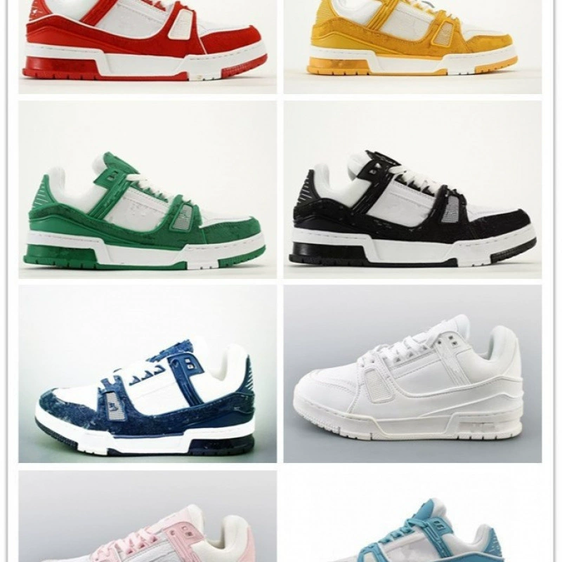 Специально для экспорта, фабрика Путянь, белые цементные белые туфли Lujia Trainer, модная повседневная обувь из джинсовой натуральной кожи