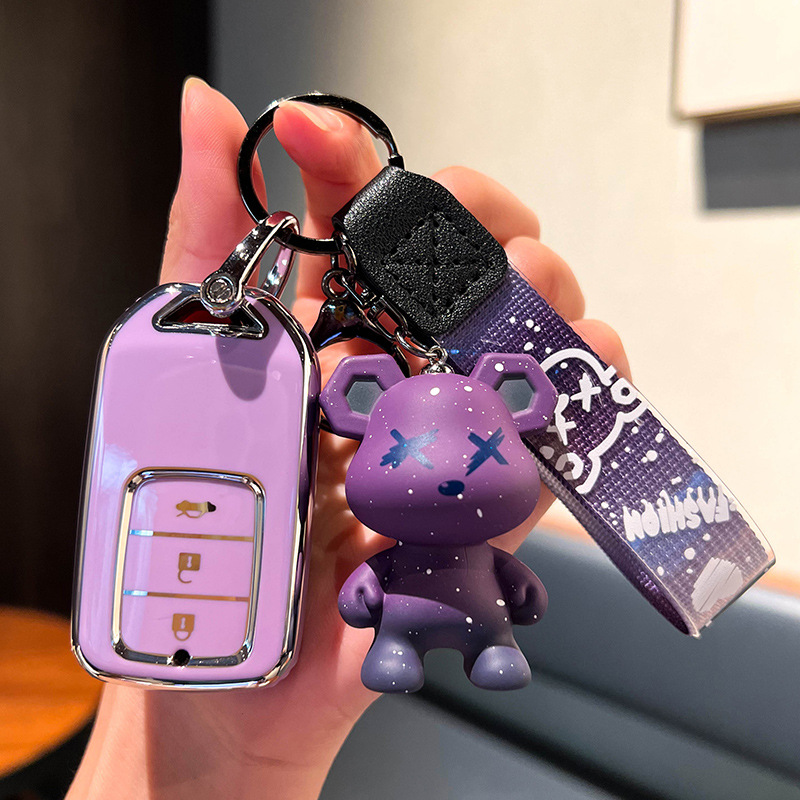 Imágenes aplicables Funda para llaves de coche Nuevo Civic Accord crv de décima generación Binzhi xrv Crown Road Lingpai Fit Shell Hebilla