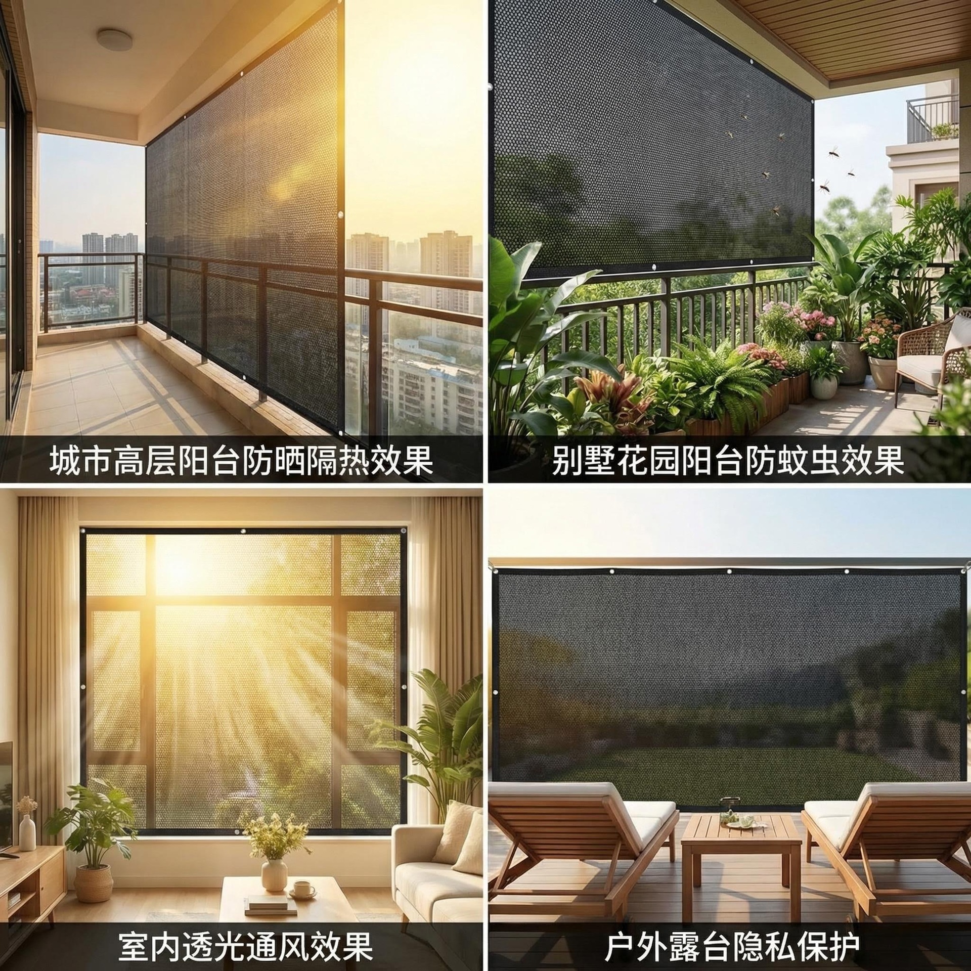 Malla de sombra de 185g para jardín, piscina, vela de sombra de HDPE, multicolor