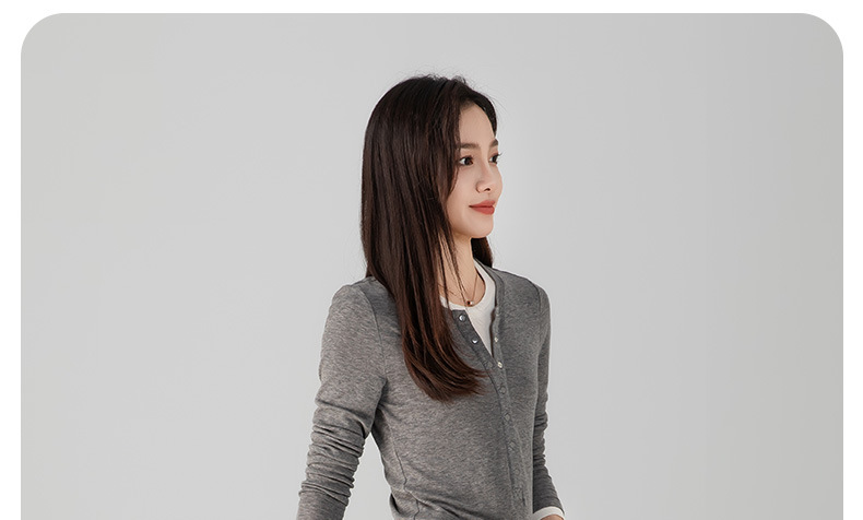 Quần jeans nữ dáng rộng lưng cao ống rộng thiết kế Jacquard Scimitar — màu xanh chi tiết 5