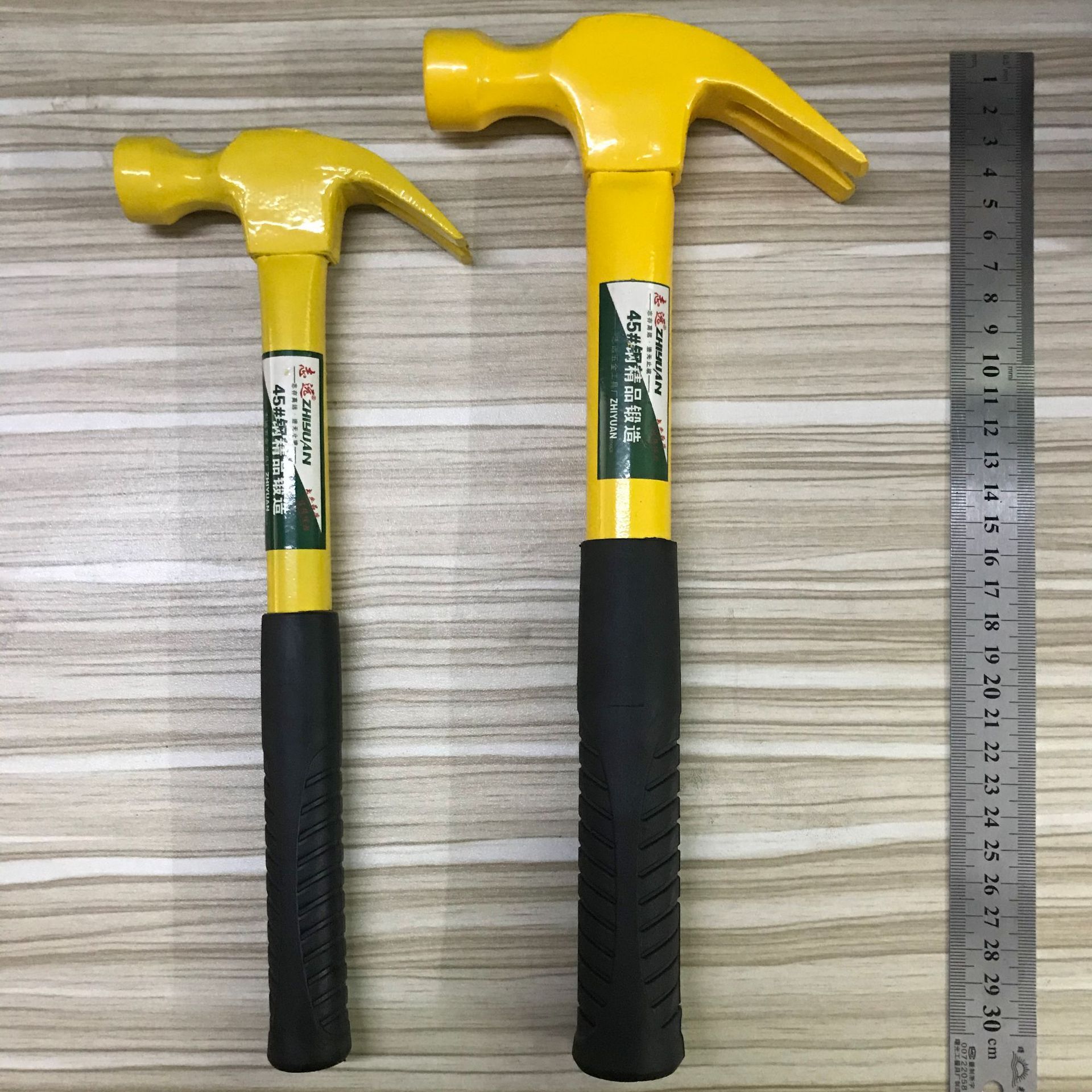 铁锤钢管柄羊角锤 0.25KG 0.5KG质量可靠 不掉锤头源头厂家