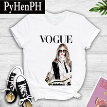Vogue Lady T-shirt 2021¿ļuvogueӡeٴTŮ