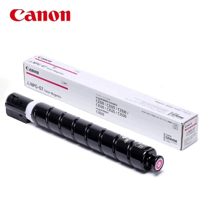 Поставляется оригинальный тонер Canon NPG-67 стандартной емкости C3222L C3130 C3226 C3120L