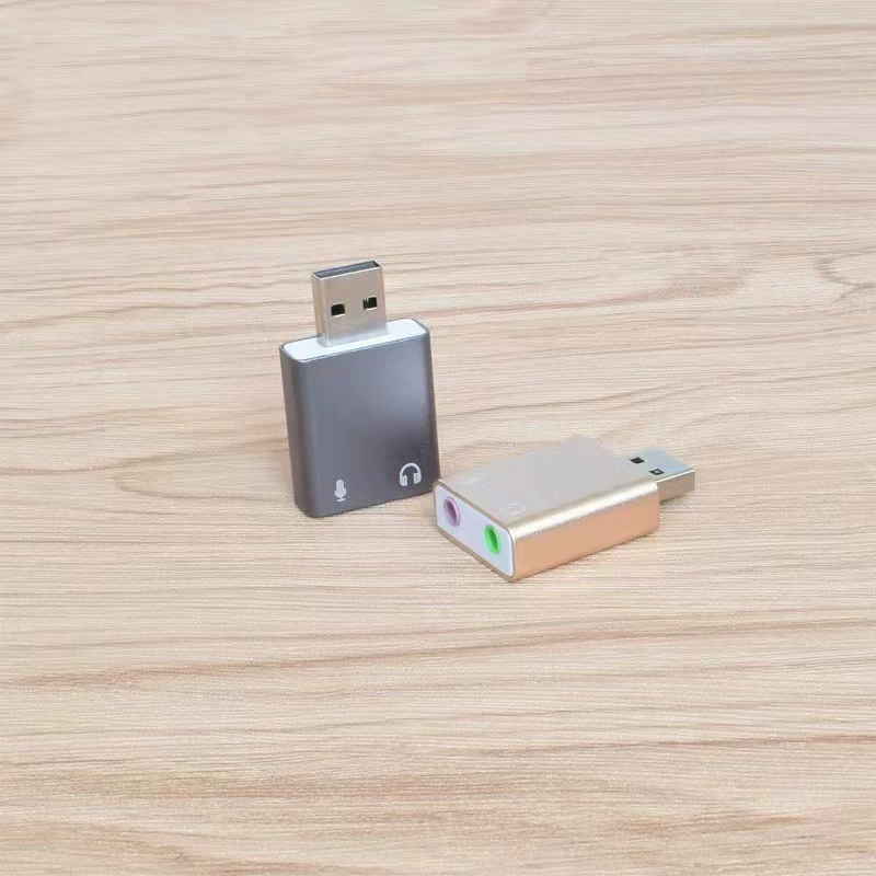 Прямое подключение и запись беспроводной USB7.1 звуковая карта компьютер USB привод-без-разъема plug-and-play K-песня внешнее прямое вещание