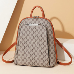 雙肩包女包2023新款韓版時尚旅行逛街學生字母個性大背包一件代發