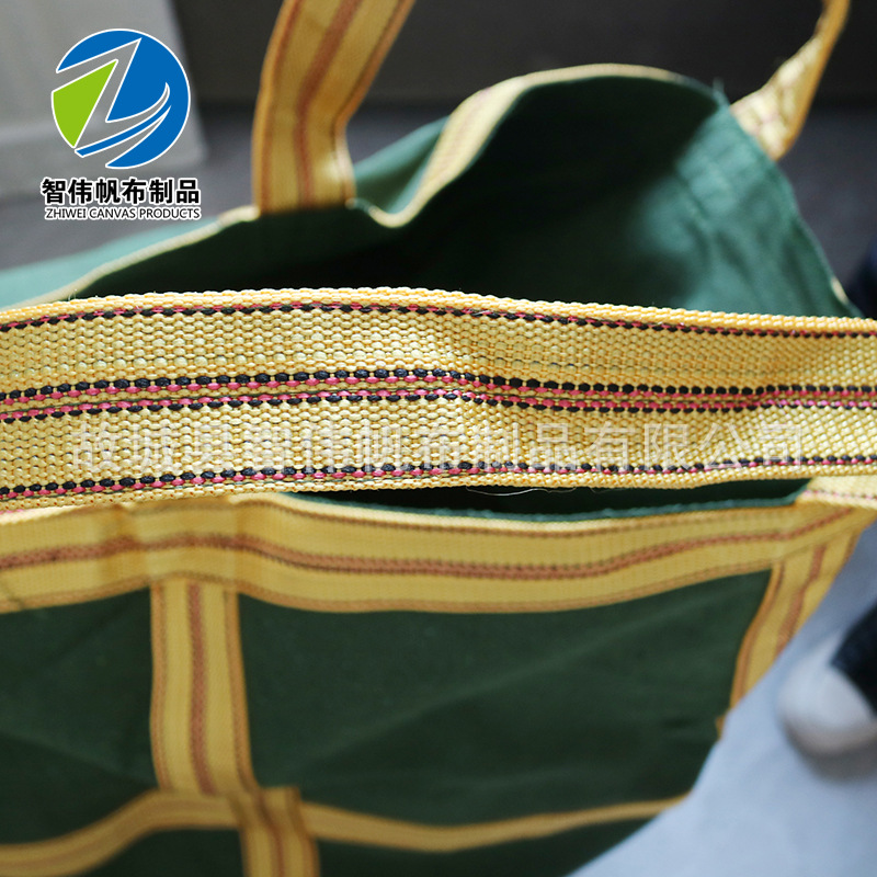 运输业 建筑施工 桥梁工程用【帆布吨袋】承重袋吊物袋集装袋