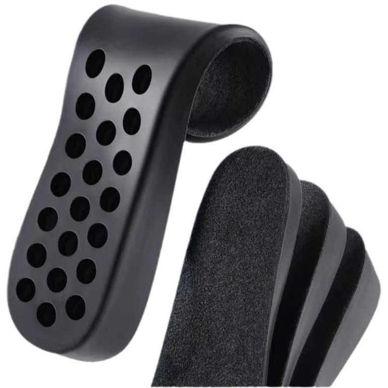 Invisible aumento de la almohadilla de los zapatos para hombres no cansarse pie no colapso aumento de la almohadilla interior de fondo duro otoño COS zapatos de cuero de mujer