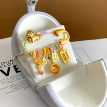 小红书水贝同款孕妇别针小马宝宝平安胸针压惊外出扣针精致别针