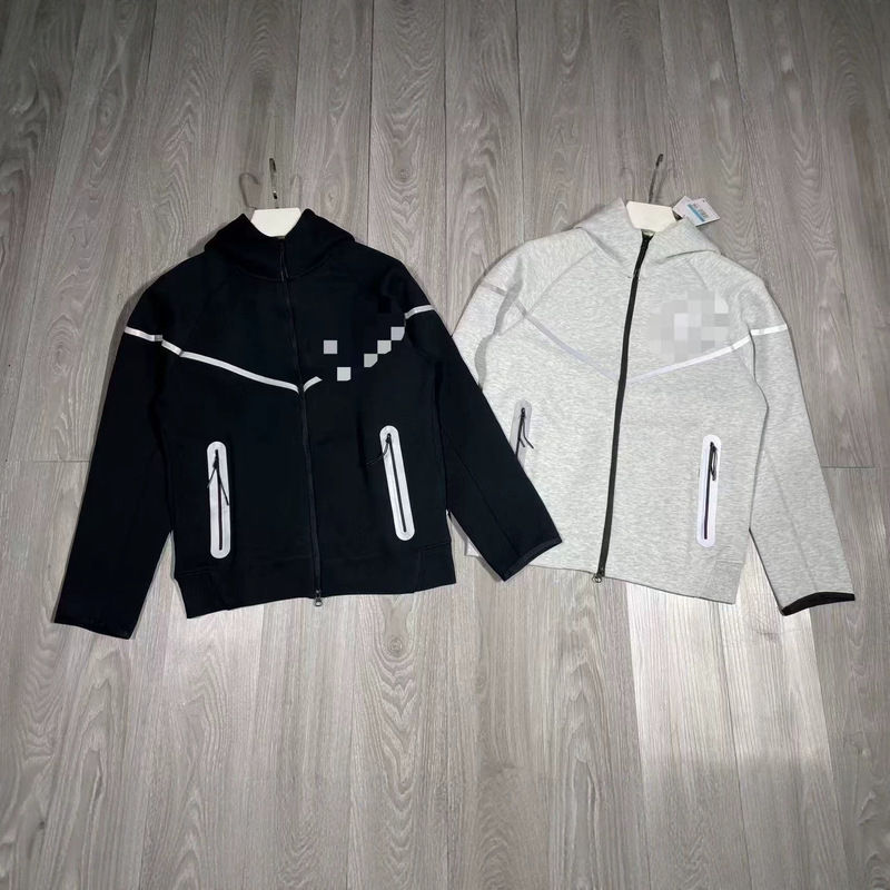 Cross-Border Exclusive Supply of Windrunner Striped Patchwork Reflective Hooded Zip-Up Casual Jacket and Jogger Sweatpants for Couples Cross-Border Exclusive Supply of Windrunner Striped Patchwork Reflective Hooded Zip-Up Casual Jacket and Jogger Sweatpants for Couples
