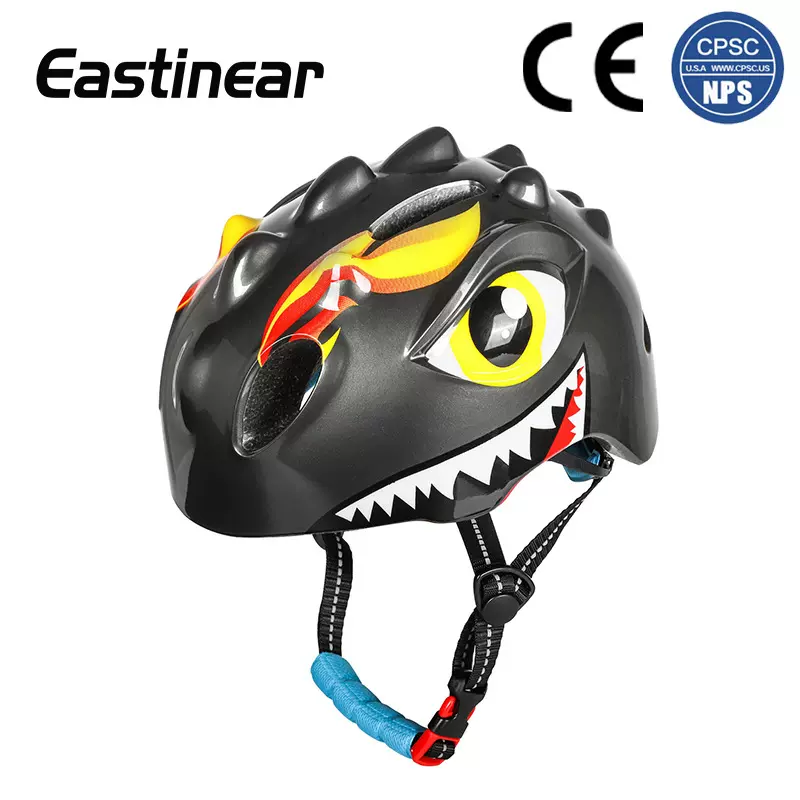 平衡车头盔儿童骑行头盔童车轮滑男女小孩宝卡通半盔自行车安全帽