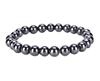 Magnetic black ankle bracelet handmade, accessory, Amazon, cat's eye